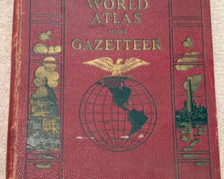 Collier's World Atlas and Gazetteer - 1935