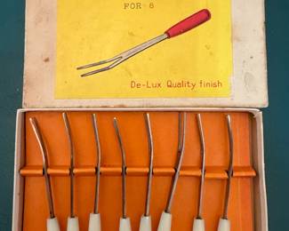 Stainless Steel Hors D'oeuver Forks