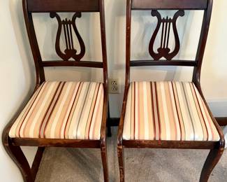 Pair of Antique Accent Chairs (2 more available)