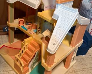Vintage Playskool Grand Victorian Dollhouse