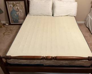 Four Poster Wood Bed