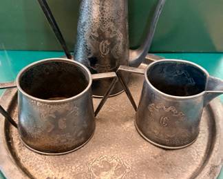 Silver-plated Tea Set
