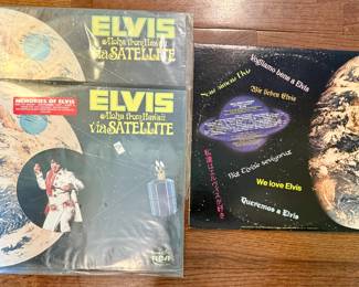 Elvis Aloha from Hawaii via Satellite LPs