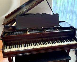 Chickering Quarter Grand Piano (scale 122)