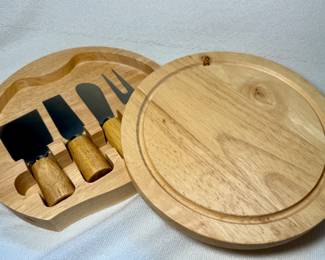 Sheridan Cutting Board and Cheese Tools - Set