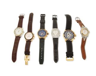 1059
Group of Watches
Including a Invicta 4904, Nautica, Technomarine, Tissot 1853, Michel Jordi 8100 and Stainless Steel Automatic wristwatch
6 pieces
Estimate: $500 - $700