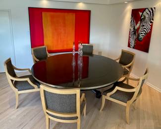 Table & Six Chairs