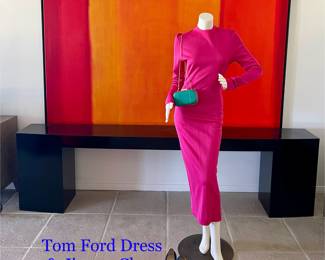 Tom Ford Dress & Jimmy Choo Heels