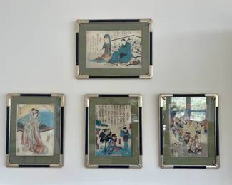 Framed Asian Prints