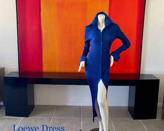Loewe Dress & Christian Louboutin Heels