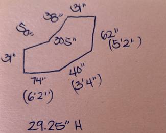 Dimensions of the Desk