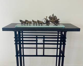Table & Carriage Set