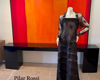 Pilar Rossi Dress & Prada Heels