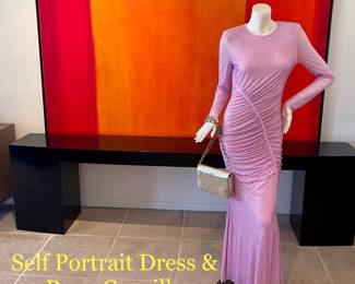 Self Portrait Dress & Rene Caovilla Shoes