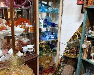 Carnival Glass & home decor