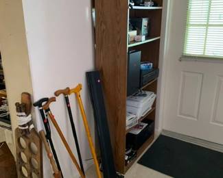 stereo equipment, tech items, assistive walking devices