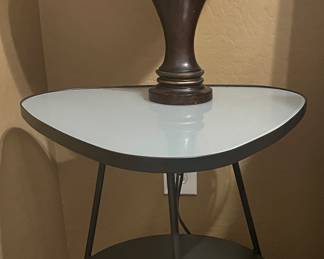 Side Table, Table Lamp