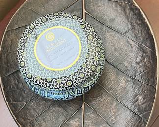 Crate and Barrel Leaf Plate