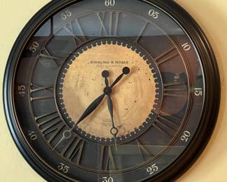 Sterling & Noble Clock