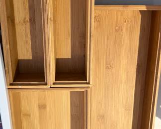 Flatware Organizers Bamboo