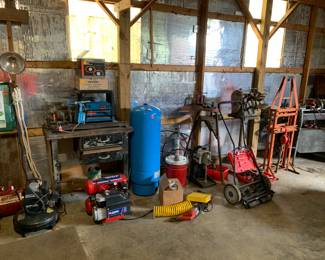 Compressors, Ridgid Pipe Threader,