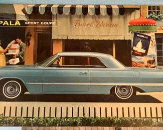 1963 Impala Advertising 20 x 30 approx