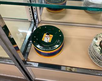 Ceramic Holiday Plates