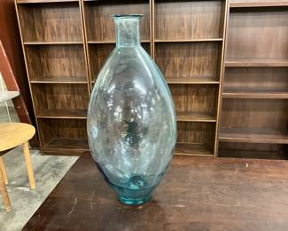 Blue Glass Vase