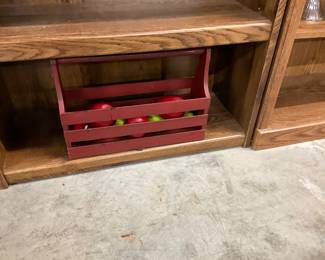 Wooden Magazine Rack
