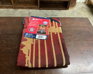 Washington Nationals World Series Champions Woven Tapestry Throw