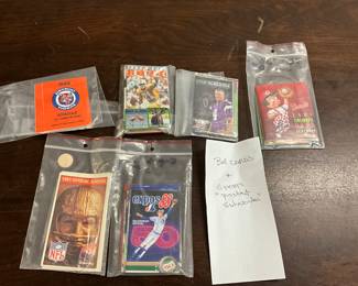 Baseball & Football Trading Cards