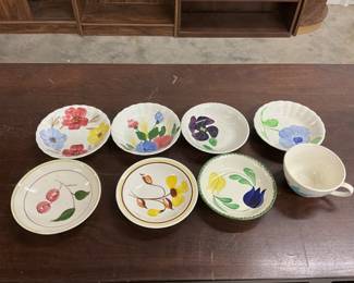 Collection of Blue Ridge Pottery