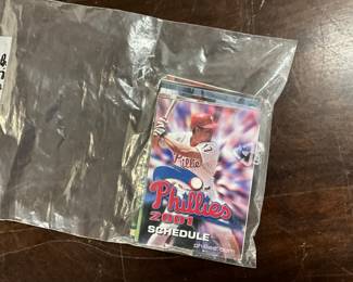 2001 Phillies Schedule