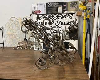 Wrought Iron Chandelier