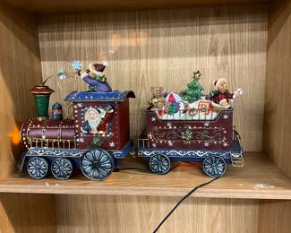Fiber Optic Christmas Train