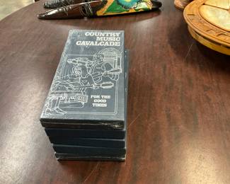 Collection of Cassette Tapes "Country Music Cavalcade" Music from the 1970's -1980's