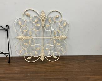 White Metal Decor