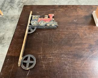 Cast Iron Train Wall Hanging