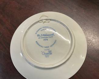 1974 Hummel 4th Annual Collector Plate
