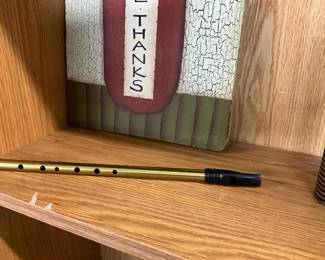 Killarney Brass D Whistle - Irish Instrument