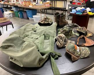 Assorted Camo Attire