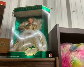 1995 Happy Holidays Special Edition Barbie Doll