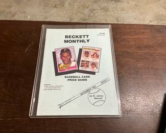 Beckett Monthly Baseball Card Price Guide
