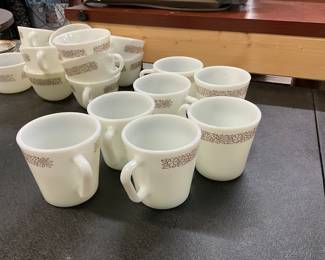 Pyrex Woodland Coffee Mugs