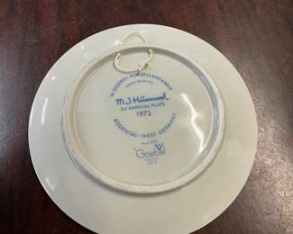 1973 Hummel 3rd Annual Collector Plate