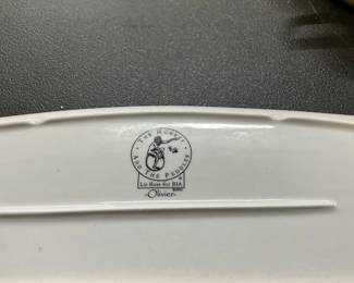 The Mokey & Peddler Ceramic Appetizer Tray
