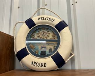 Nautical Themed Wall Clock