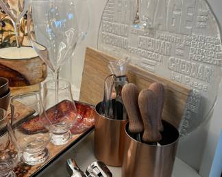 Fromage Glass Plate