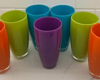 Colorful Acrylic Tumblers Set/7