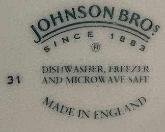 Johnson Bros Dinnerware